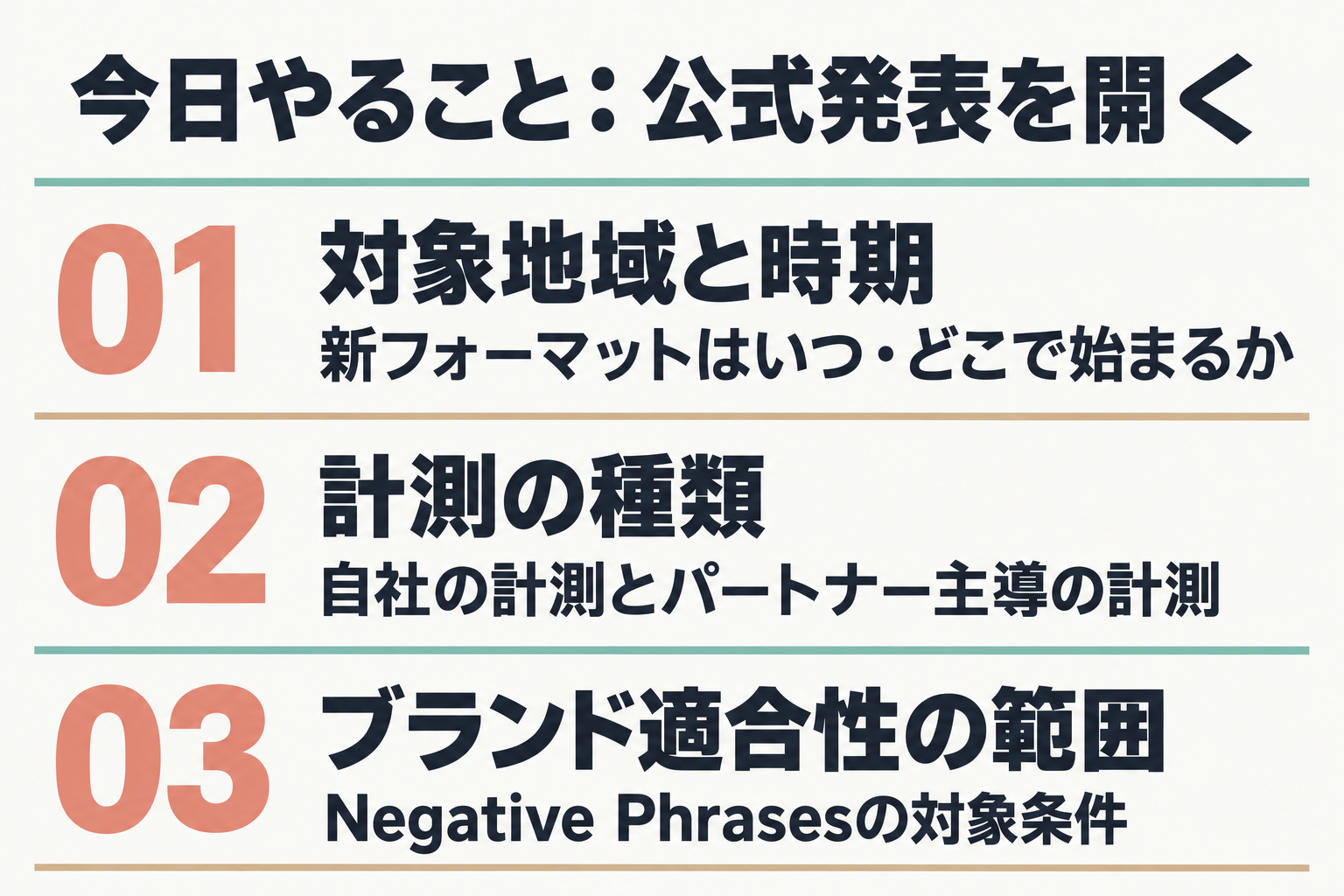 公式発表で確認する3項目の手順